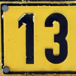 ¿Qué quiere decir el número 13?