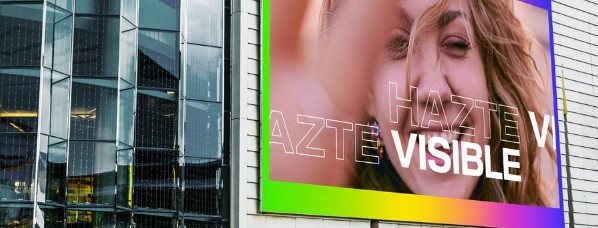 Cartel hazte visible