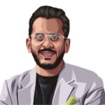 Dibujo de portrait hombre