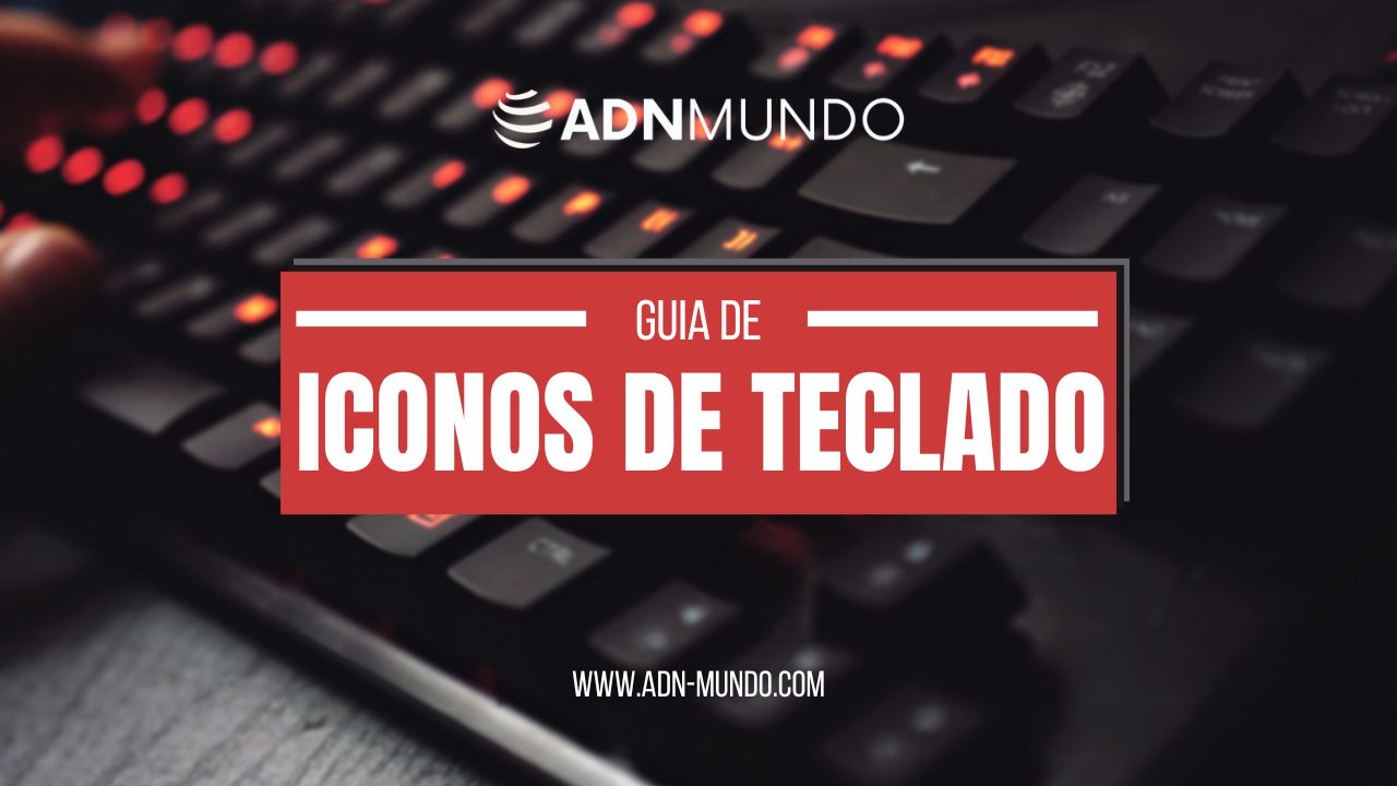 Guia completa de iconos de teclado