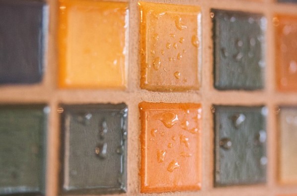 Revestimiento de pared de colores