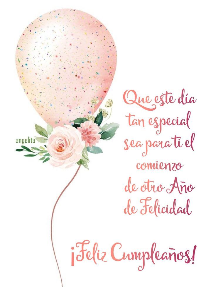 feliz cumpleaños