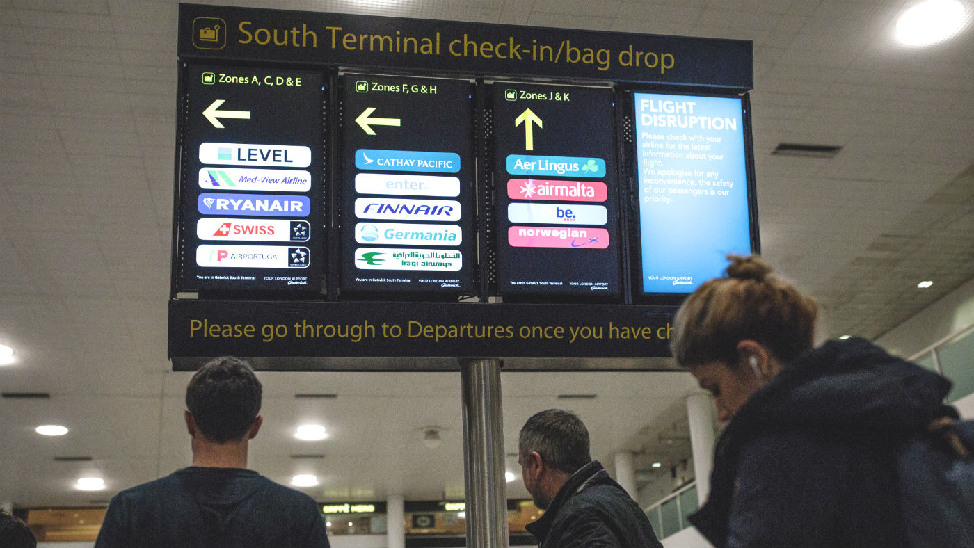 Los avistamientos de drones en Gatwick cuestan al aeropuerto y a las aerolíneas 50 millones de libras esterlinas