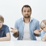 Padre con hijos problemáticos
