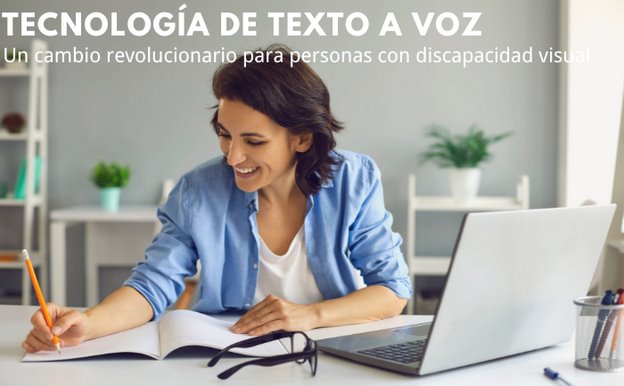Las razones de convertir texto a voz para las personas con discapacidad visual