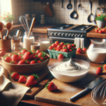 como hacer fresas con crema