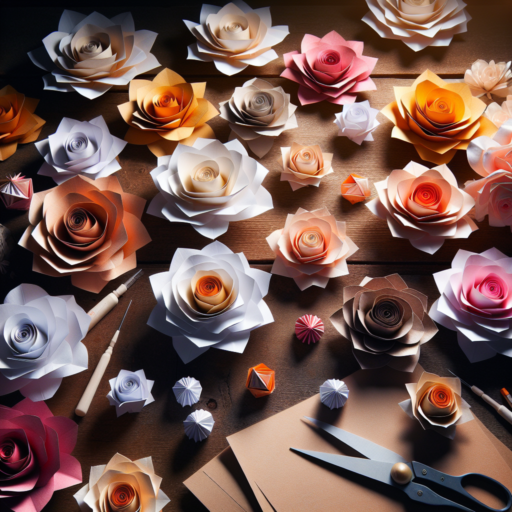 como hacer rosas de papel