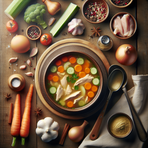 como hacer sopa de pollo