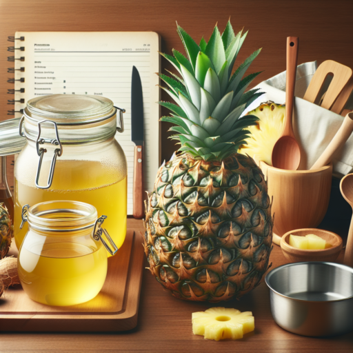 como hacer vinagre de piña