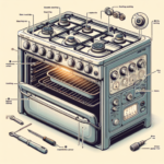 como usar el horno de la estufa de gas