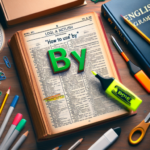 como utilizar by en ingles