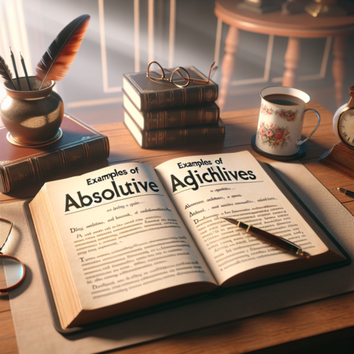 ejemplos de adjetivos absolutos