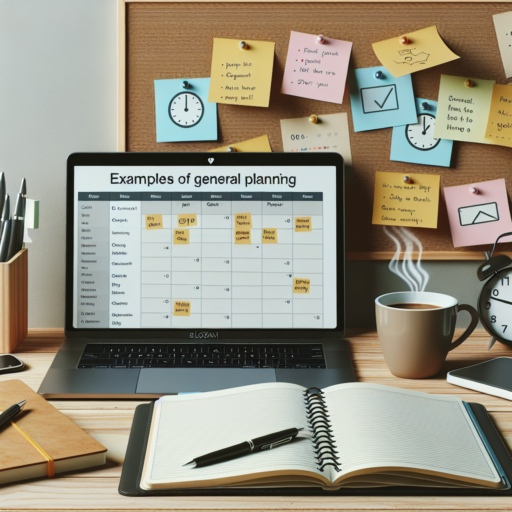 ejemplos de generalidades sobre la planeacion