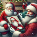 ejemplos de papa noel y santa claus