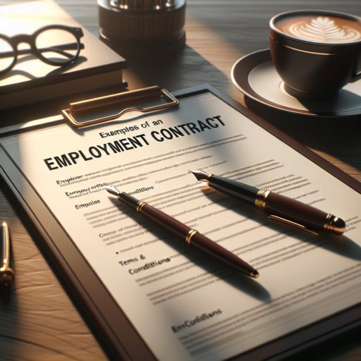 ejemplos de un contrato de trabajo