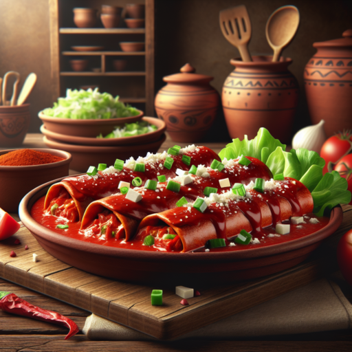 como hacer enchiladas rojas