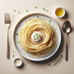 como hacer espagueti con crema