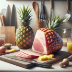 como hacer jamon con piña