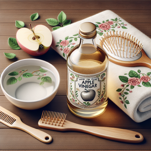 como usar vinagre de manzana en el cabello