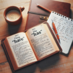 como utilizar have y has