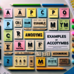 ejemplos de acronimos