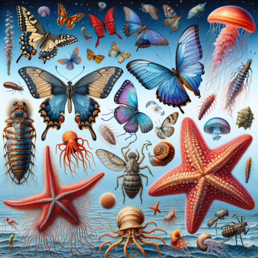 ejemplos de animales invertebrados