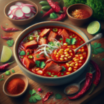 como hacer pozole rojo