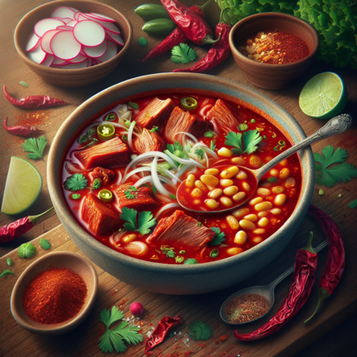 como hacer pozole rojo