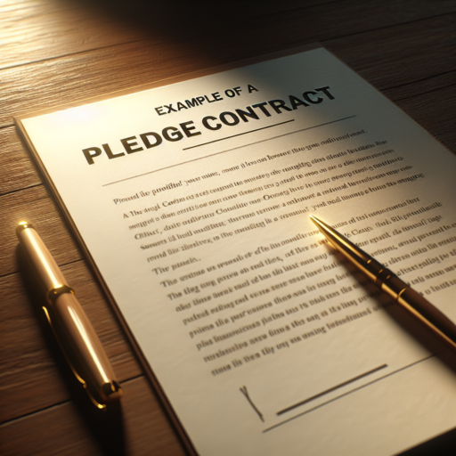 ejemplo de contrato de prenda