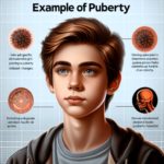 ejemplo de la pubertad