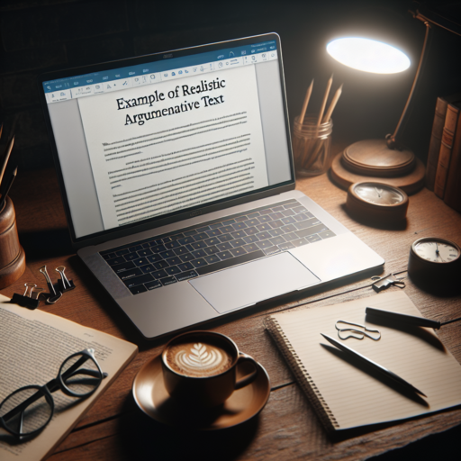 ejemplo de texto argumentativo