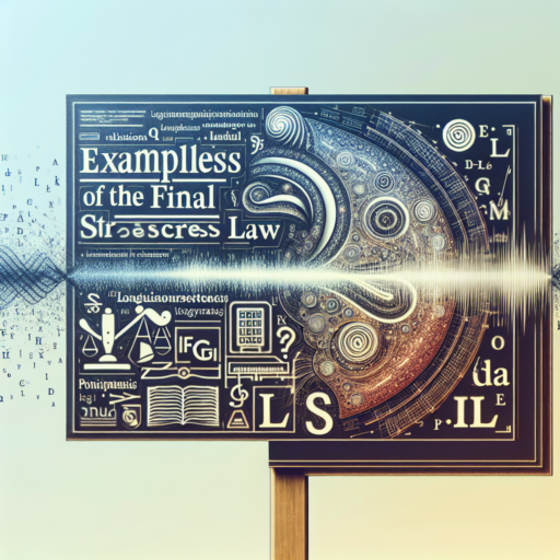 ejemplos de la ley del acento final