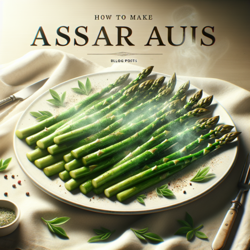 como hacer esparragos