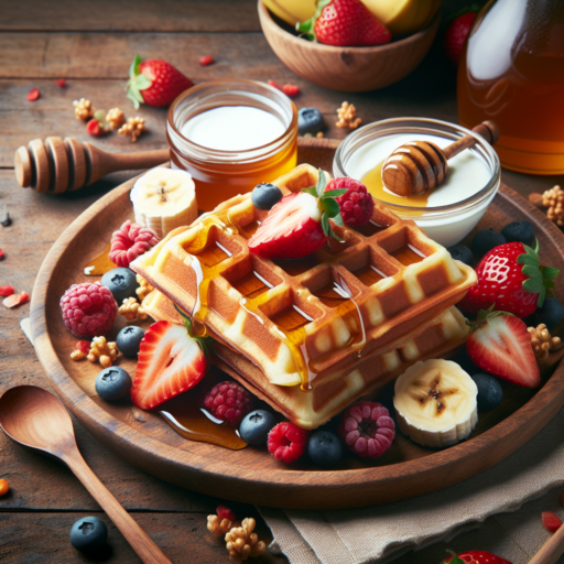 como hacer waffles saludables