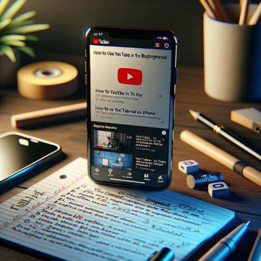 como usar youtube en segundo plano iphone