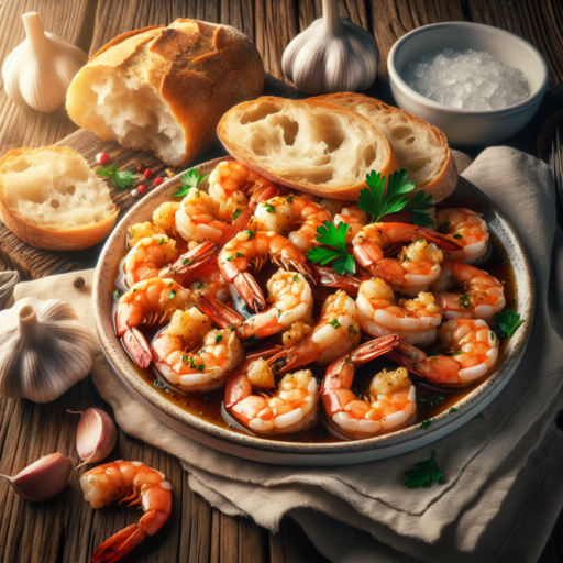 como hacer camarones al ajillo