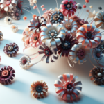 como hacer flores de liston