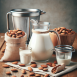 como hacer leche de almendras