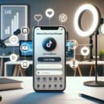 como hacer live en tiktok