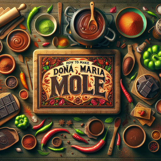 como hacer mole doña maria