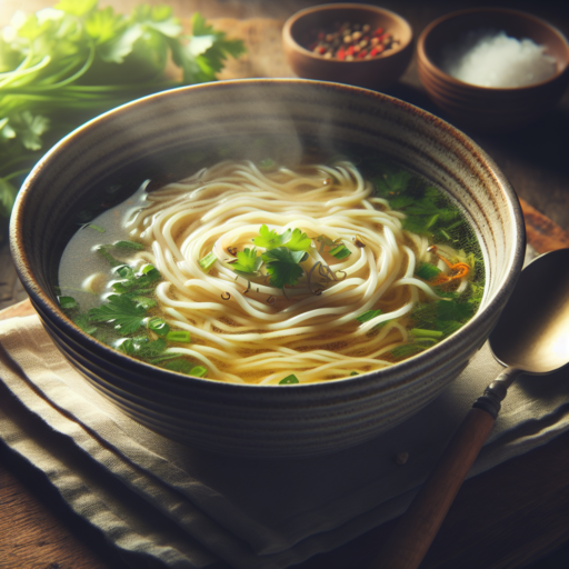 como hacer sopa de fideo