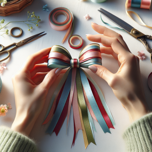 como hacer un moño con liston