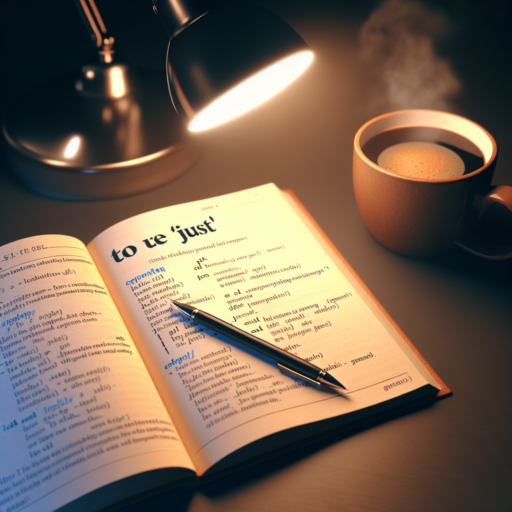 como usar just en ingles